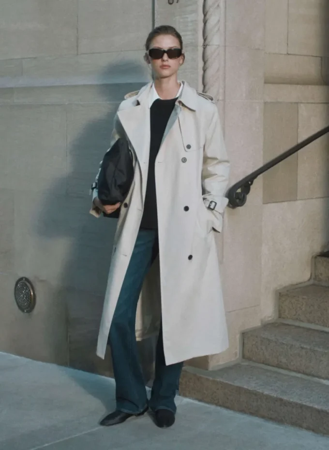New The Finch Trench Coat – City Twill