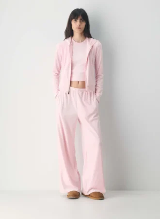 Nicole Velour Zip Hoodie