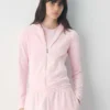 Nicole Velour Zip Hoodie Nicole Velour Zip Hoodie