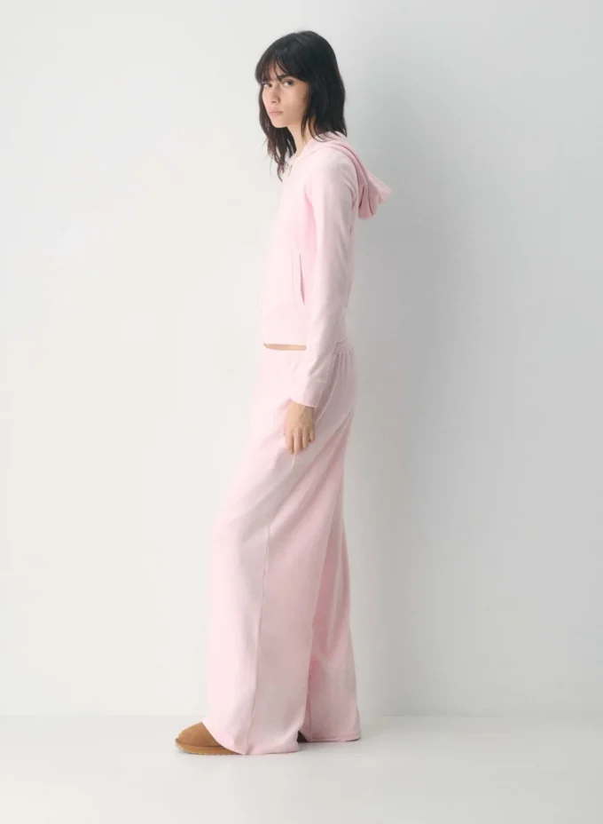 Nicole Velour Zip Hoodie Nicole Velour Zip Hoodie