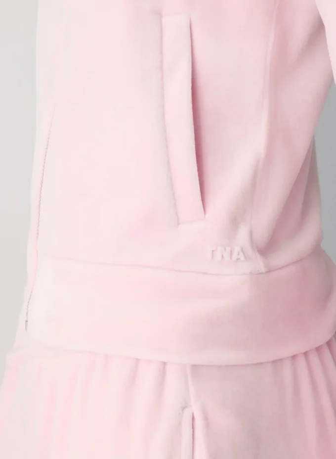 Nicole Velour Zip Hoodie Nicole Velour Zip Hoodie