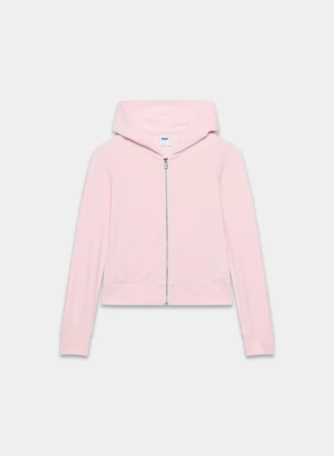 Nicole Velour Zip Hoodie Nicole Velour Zip Hoodie