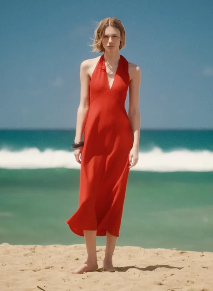 Nightscape Linen Dress Nightscape Linen Dress