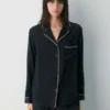 Nightside Silk Pajama Shirt Nightside Silk Pajama Shirt