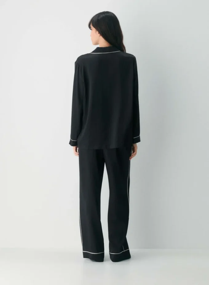 Nightside Silk Pajama Shirt Nightside Silk Pajama Shirt