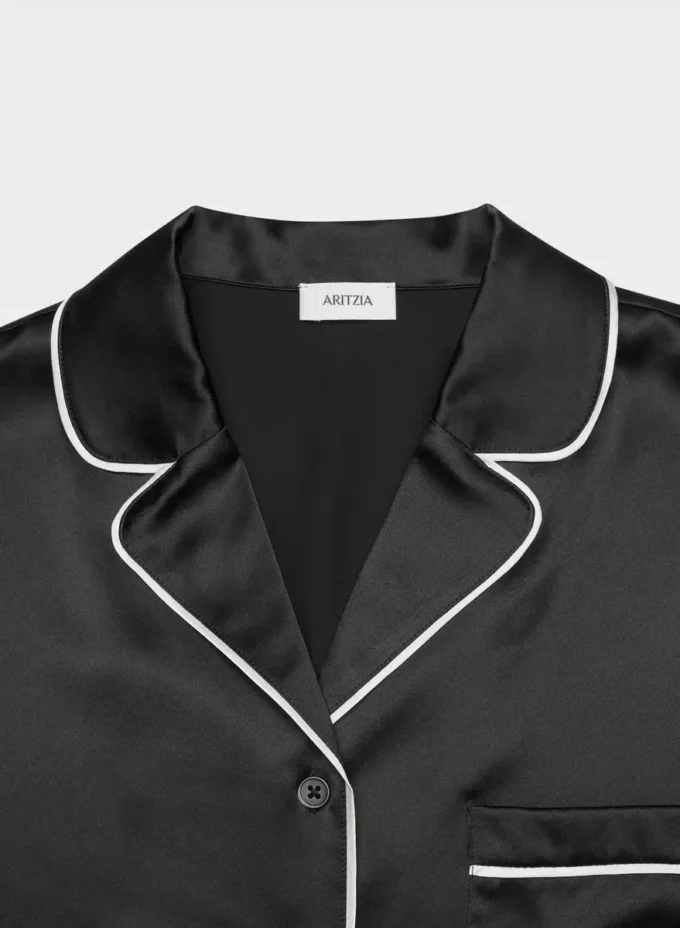 Nightside Silk Pajama Shirt Nightside Silk Pajama Shirt