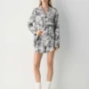 Nightside Silk Pajama Short