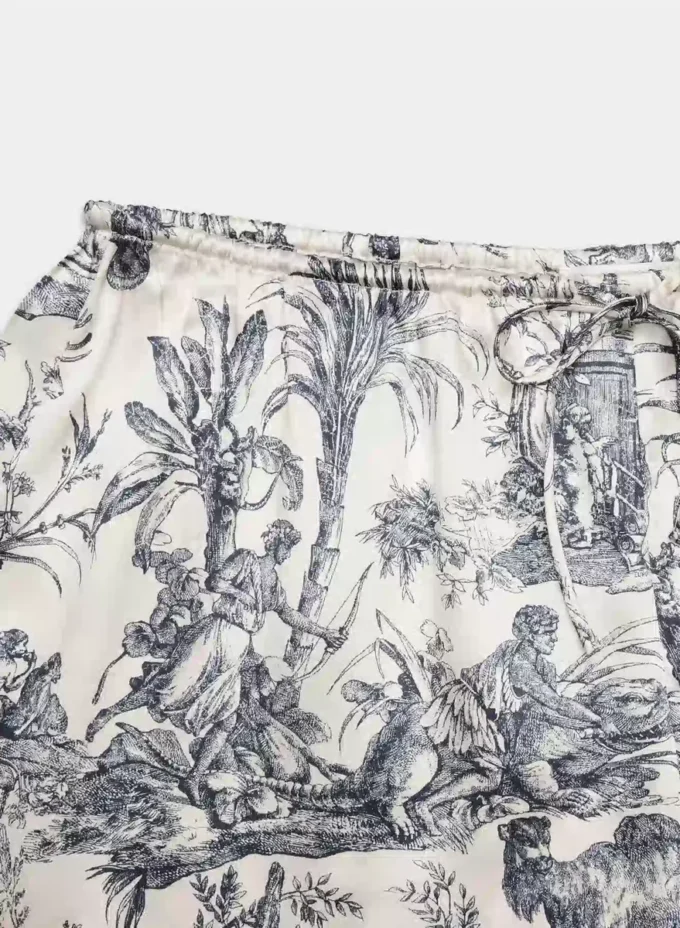 Nightside Silk Pajama Short