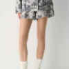 Nightside Silk Pajama Short