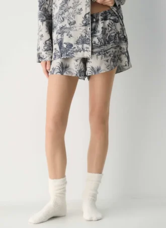Nightside Silk Pajama Short