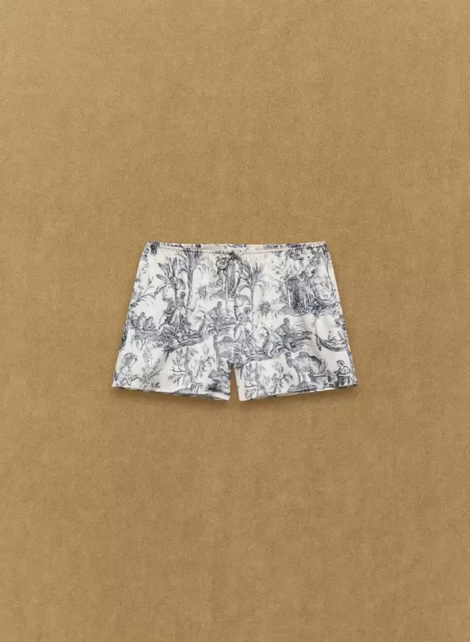 Nightside Silk Pajama Short