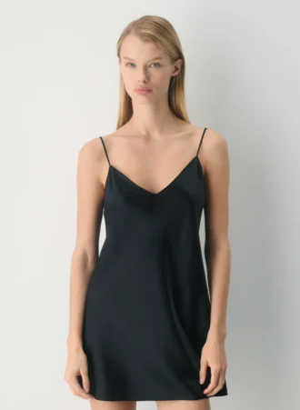 Nightside Silk Pajama Slip Dress