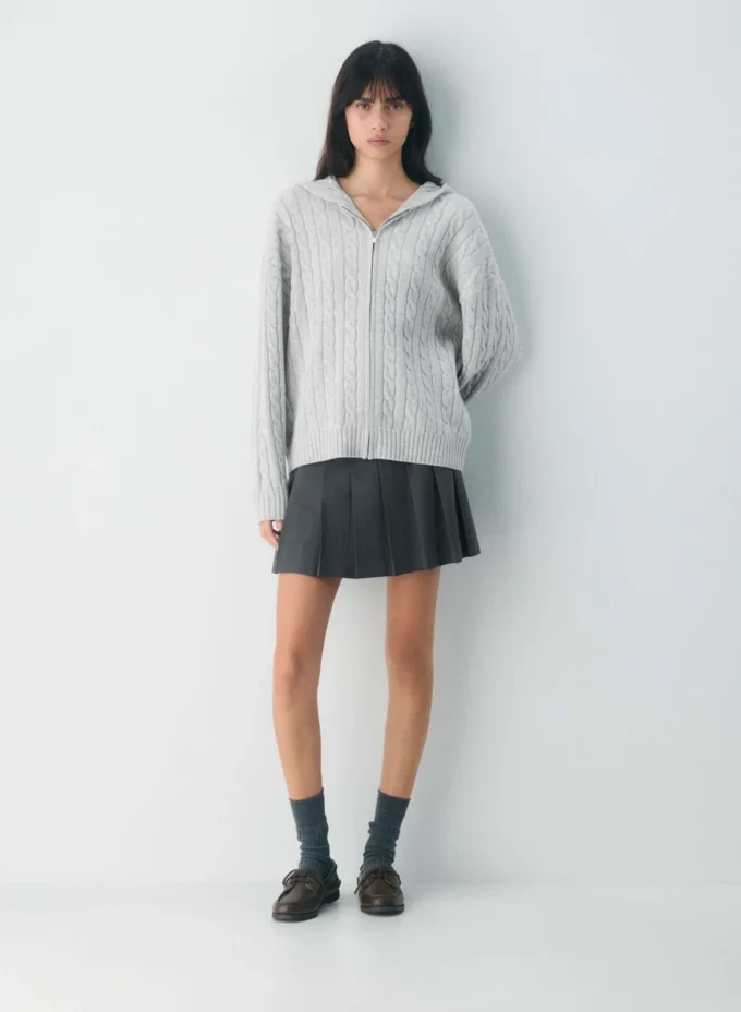 Octavia Hip Zip Hoodie