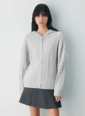 Octavia Hip Zip Hoodie