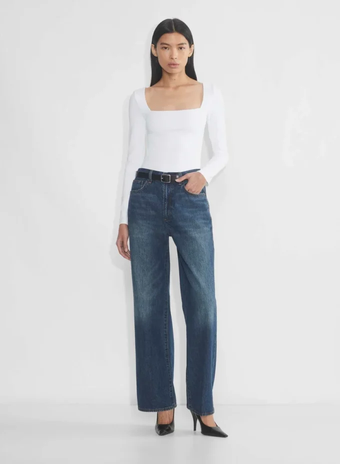 Original Contour Squareneck Hip Longsleeve Original Contour Squareneck Hip Longsleeve