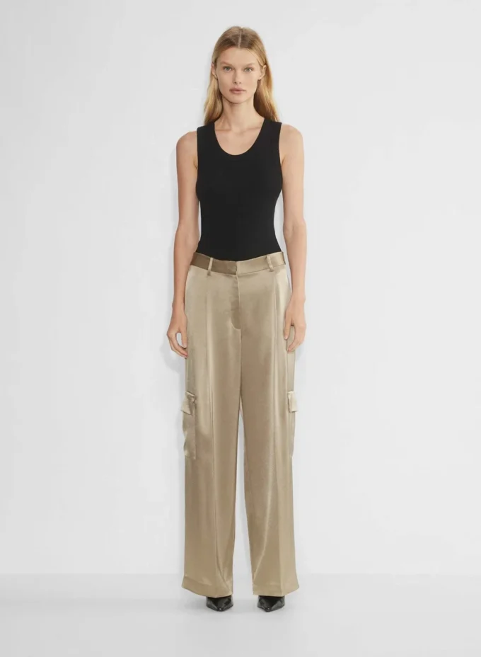 Outgoing Satin Cargo Pant Outgoing Satin Cargo Pant