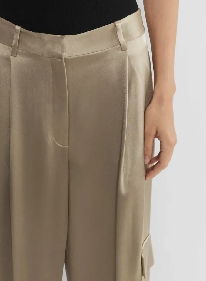 Outgoing Satin Cargo Pant Outgoing Satin Cargo Pant