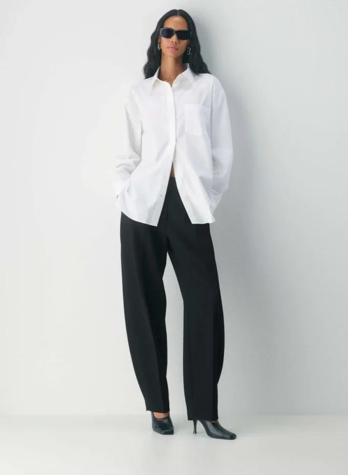 Outro Oversized Poplin Shirt