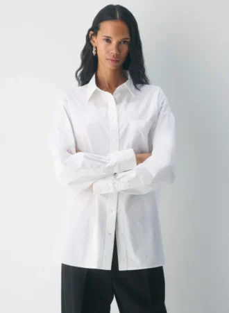 Outro Oversized Poplin Shirt
