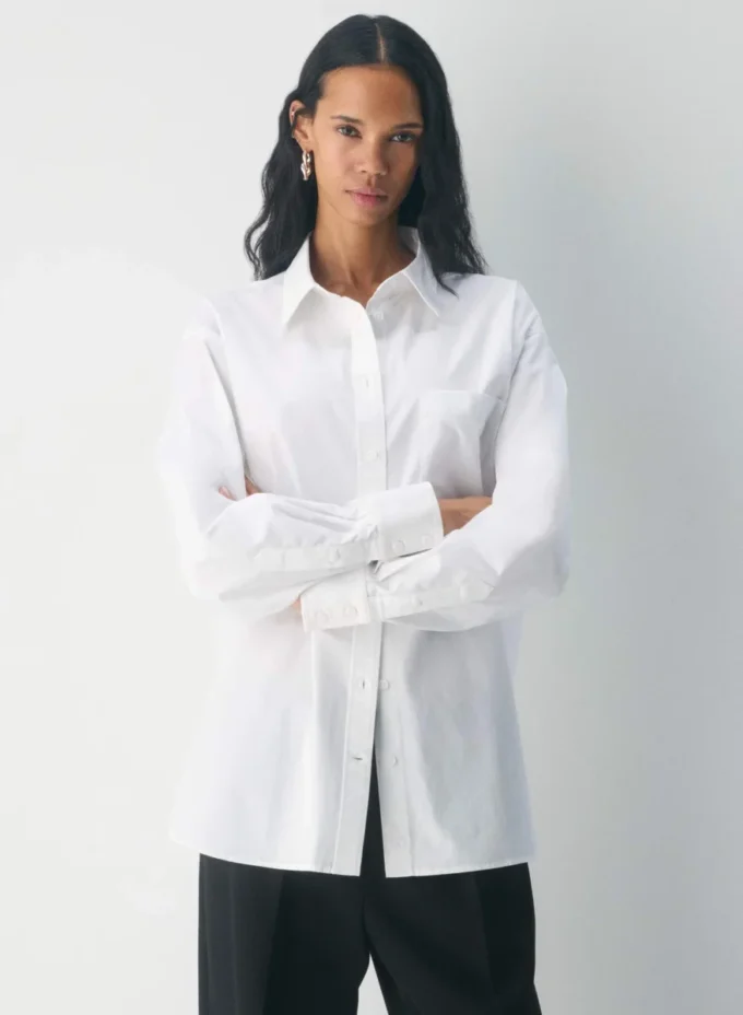 Outro Oversized Poplin Shirt