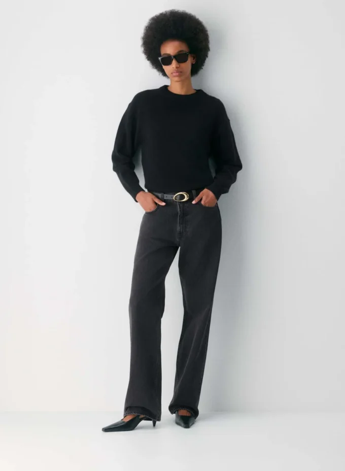 Perennial Solid Brass Leather Belt Perennial Solid Brass Leather Belt