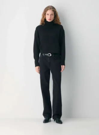 Perennial Solid Brass Veau Leather Belt Perennial Solid Brass Veau Leather Belt