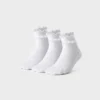 Petal Ankle Sock 3-pack