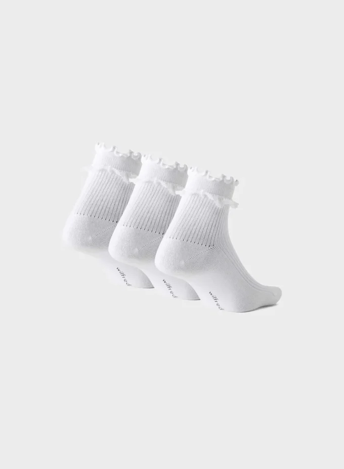 Petal Ankle Sock 3-pack