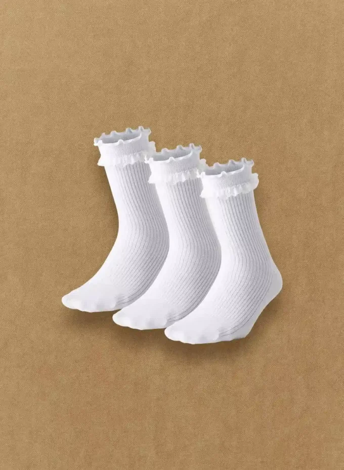 Petal Crew Sock 3-pack