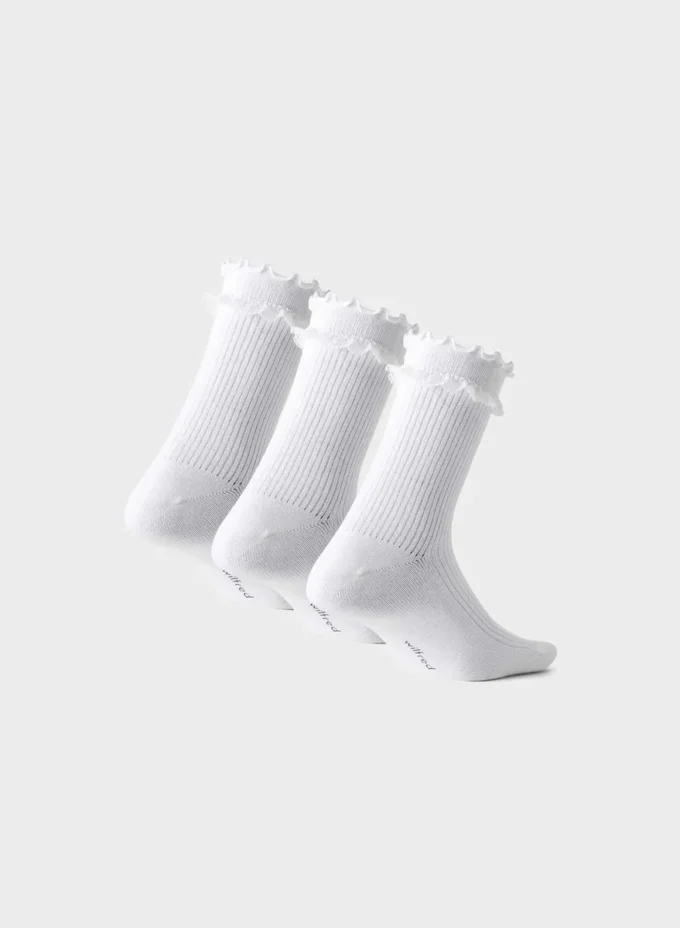 Petal Crew Sock 3-pack