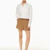 Pleated Mid-thigh Short Pleated Mid-thigh Short