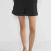 Pleated Mid-thigh Short Pleated Mid-thigh Short