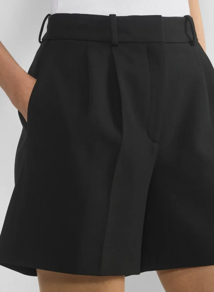 Pleated Mid-thigh Short Pleated Mid-thigh Short