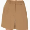 Pleated Mid-thigh Short Pleated Mid-thigh Short