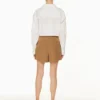 Pleated Mid-thigh Short Pleated Mid-thigh Short