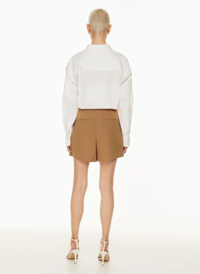 Pleated Mid-thigh Short Pleated Mid-thigh Short