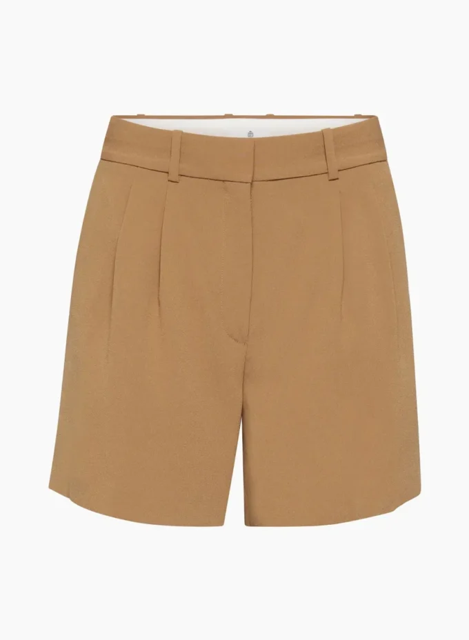 Pleated Mid-thigh Short Pleated Mid-thigh Short