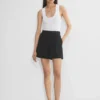 Pleated Mid-thigh Short Pleated Mid-thigh Short
