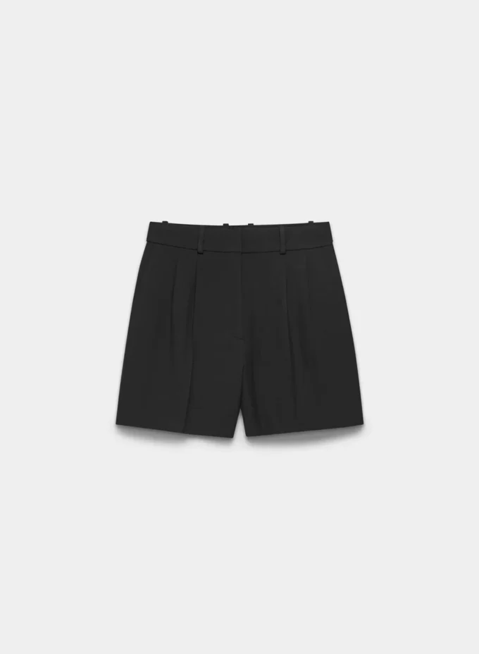 Pleated Mid-thigh Short Pleated Mid-thigh Short