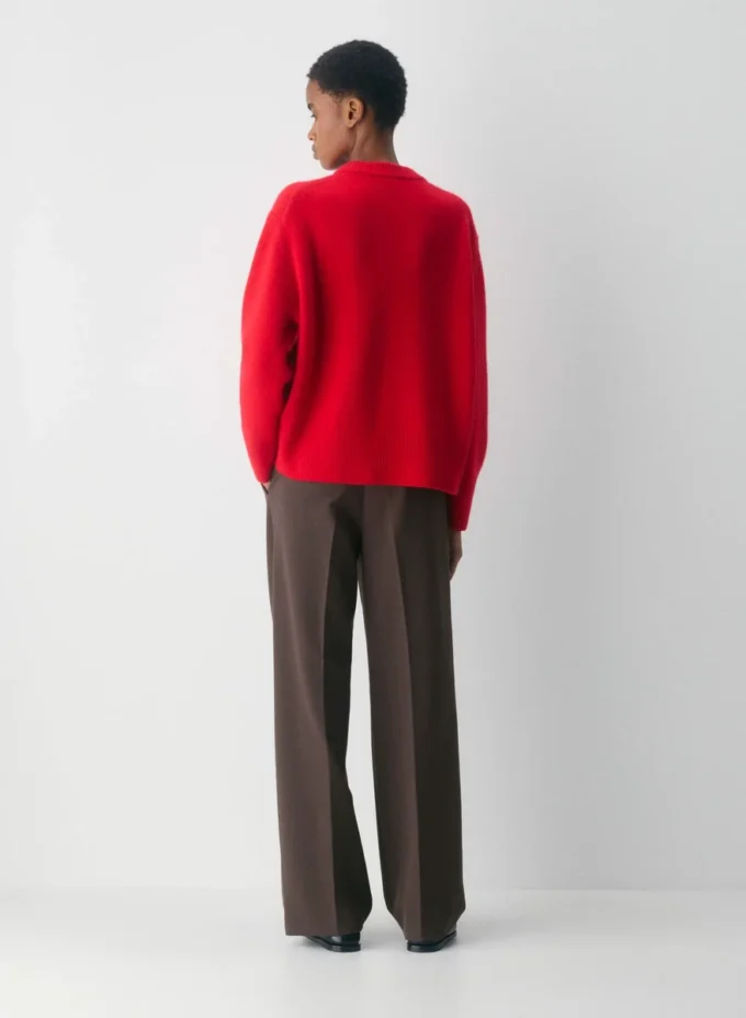 Plush Cashmere Oversized Crew Sweater Plush Cashmere Oversized Crew Sweater