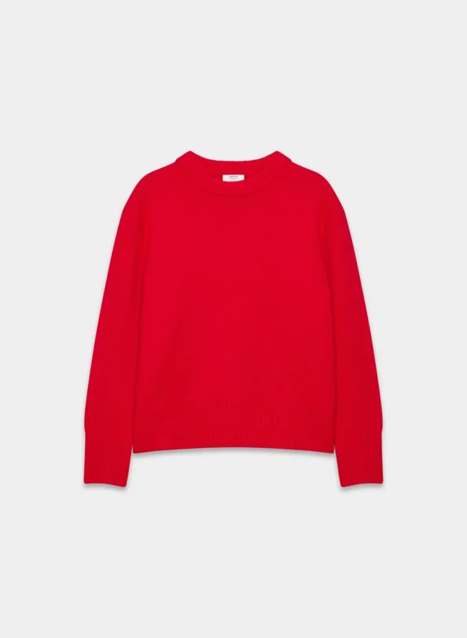 Plush Cashmere Oversized Crew Sweater Plush Cashmere Oversized Crew Sweater