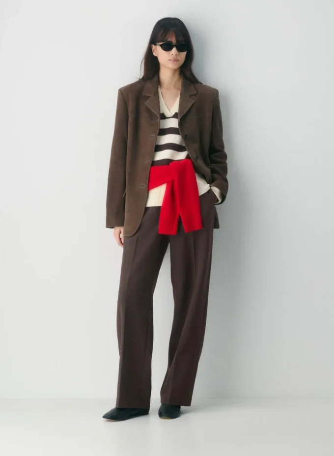 Plush Cashmere Oversized Polo Sweater Plush Cashmere Oversized Polo Sweater