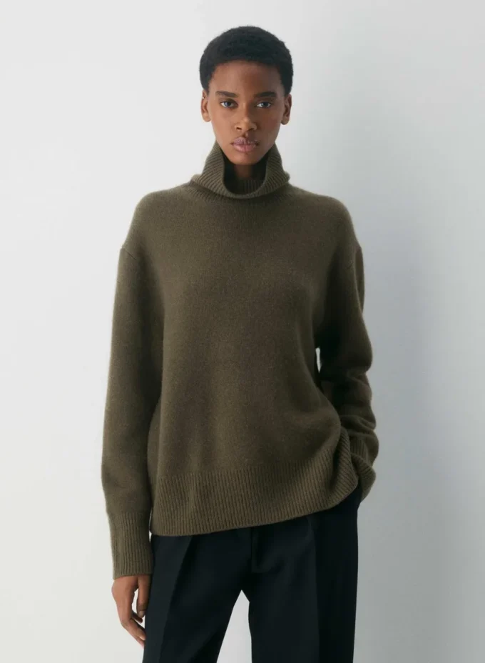 Plush Cashmere Oversized Turtleneck Plush Cashmere Oversized Turtleneck