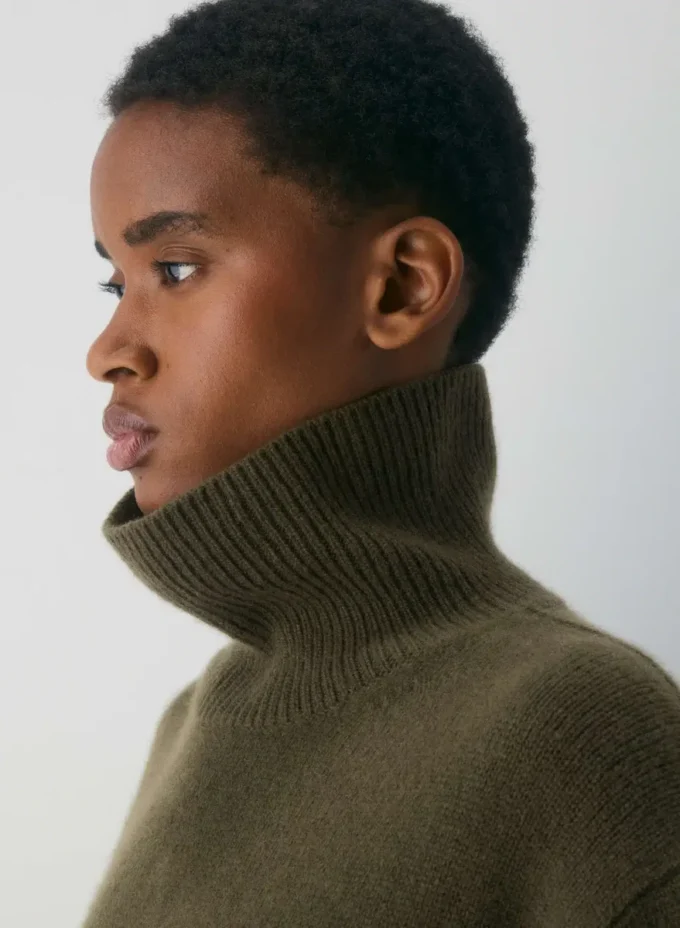 Plush Cashmere Oversized Turtleneck Plush Cashmere Oversized Turtleneck