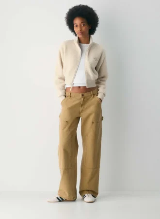 Polartec® Thermal Pro™ Mockneck Waist Zip-up