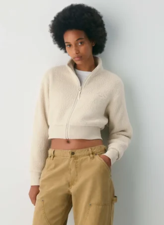 Polartec® Thermal Pro™ Mockneck Waist Zip-up