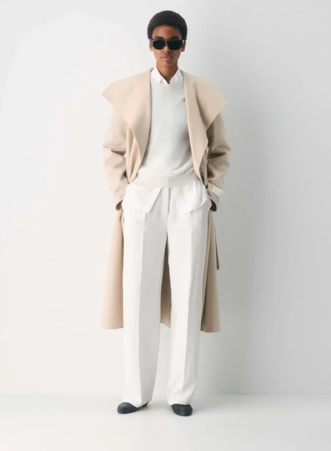 Portfolio Double Face Coat – Luxe Wool Cashmere