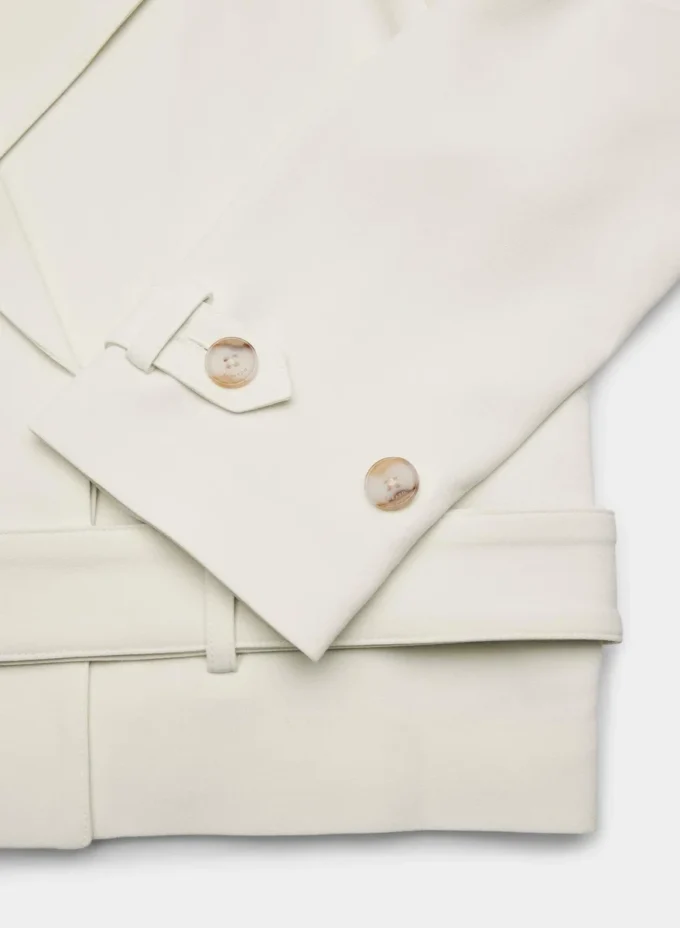 Postage Trench Coat – Sway Crepe