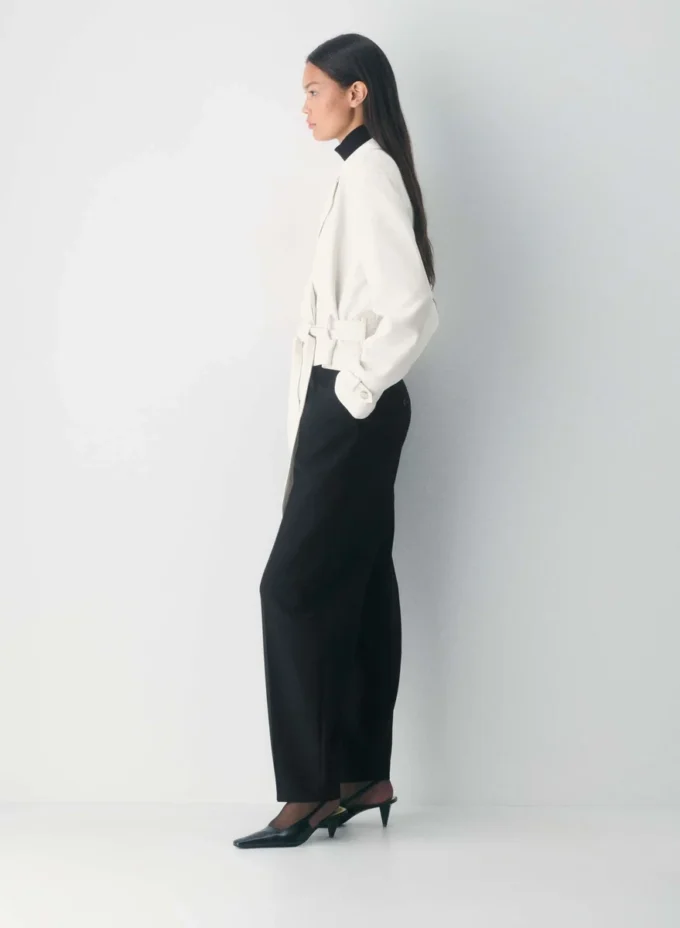 Postage Trench Coat – Sway Crepe