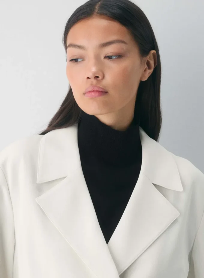 Postage Trench Coat – Sway Crepe